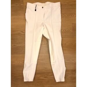 ROMFH Equestrian white breeches/riding pants womens size 32R NWT